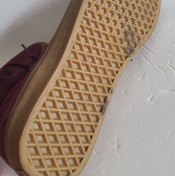 Vans off the wall mens shoes sz.10 red - Picture 9 of 11